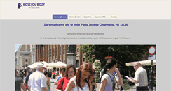 Desktop Screenshot of kosciolbozytorun.com
